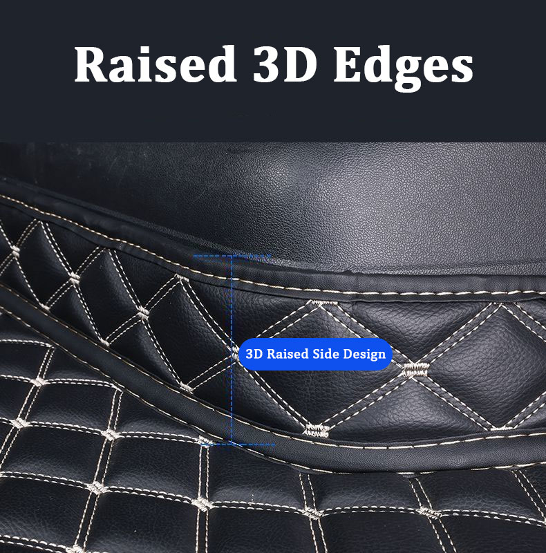 Car Rear Trunk Mats For BYD Se - Leather Cleaner Interior review and price