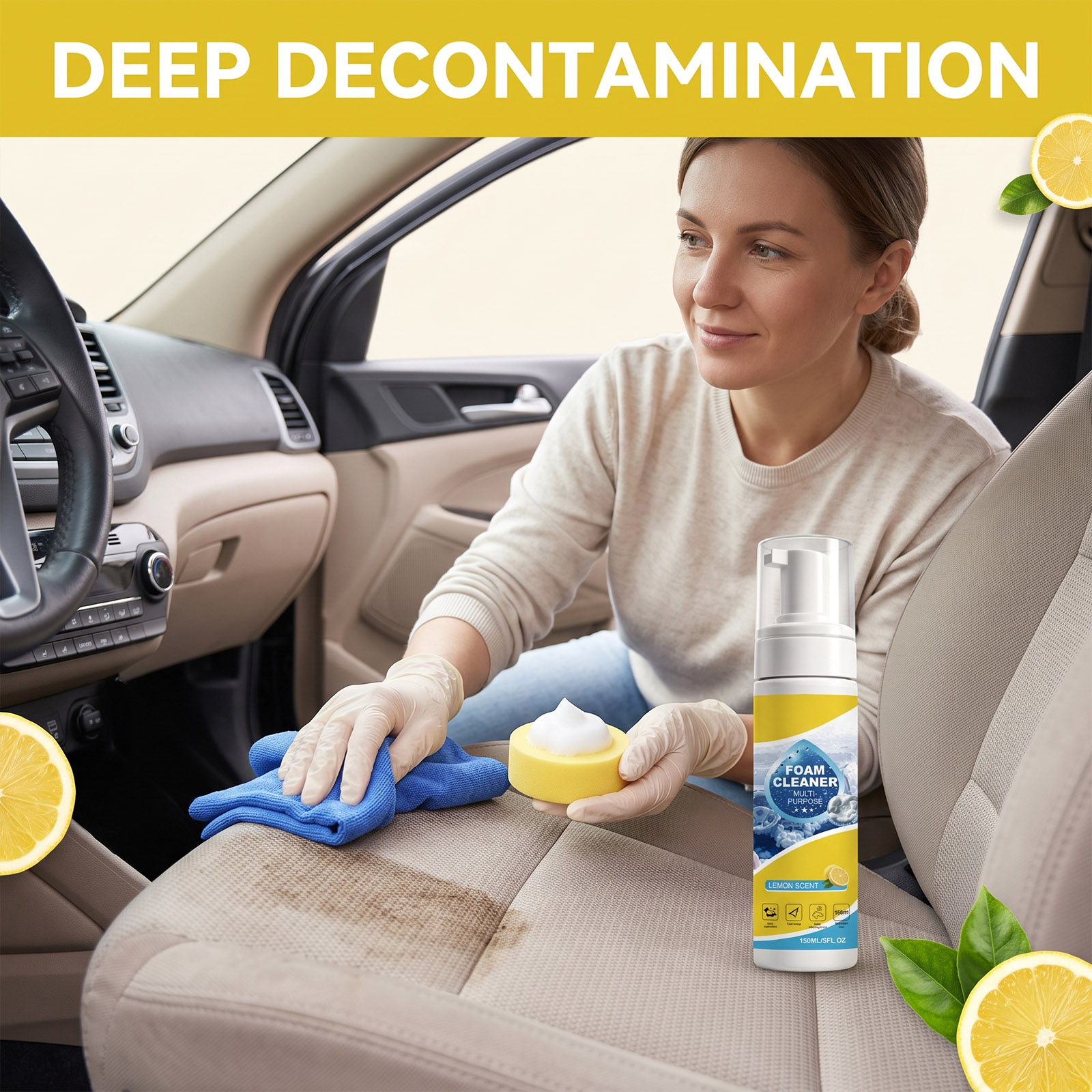 Multi Purpose Foam Cleaning Ki - Interior Detailing Kit review and price