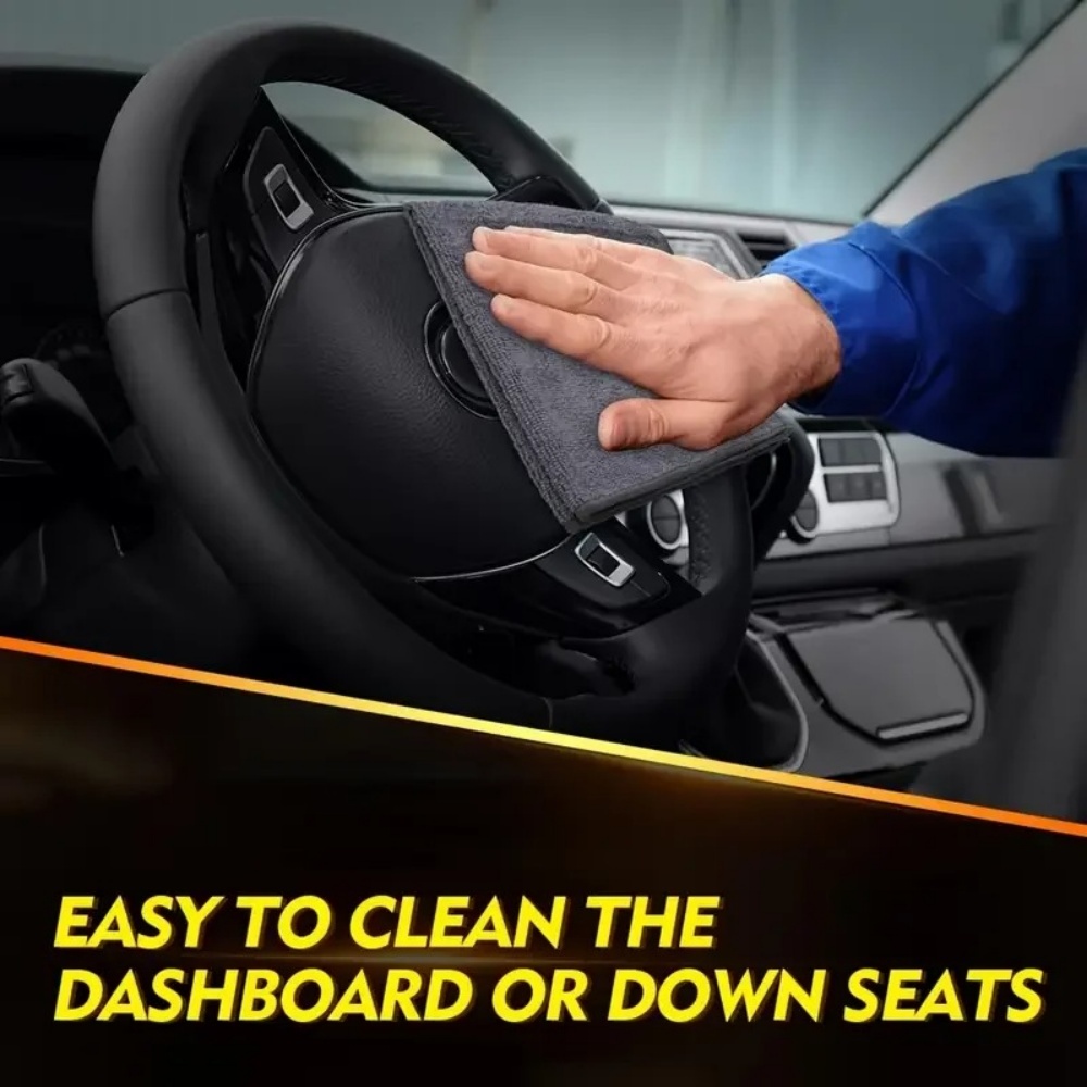 Black Microfiber Cleaning Clot - Microfiber Towel Detailing review and price