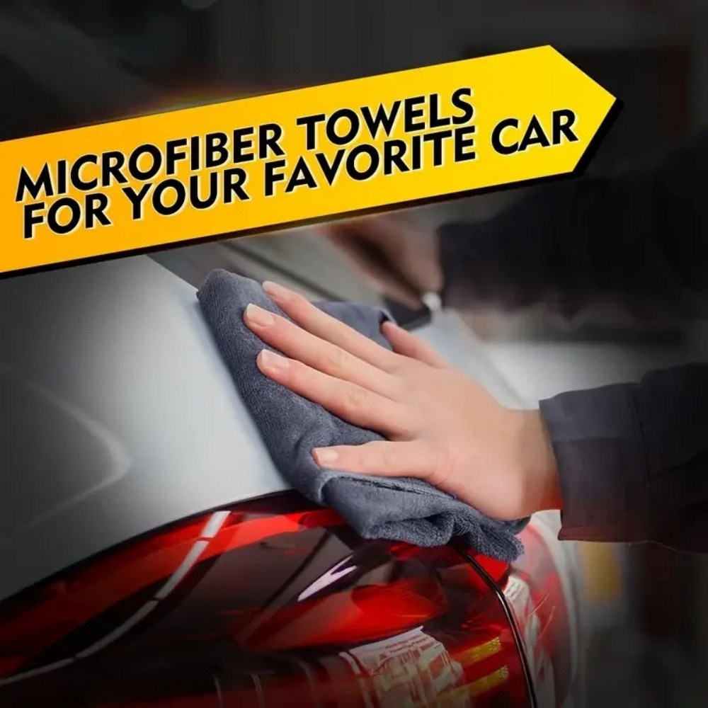 Black Microfiber Cleaning Clot - Microfiber Towel Detailing review and price