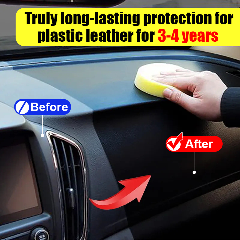 Car Plastic Restorer Back To B - Leather Cleaner Interior review and price