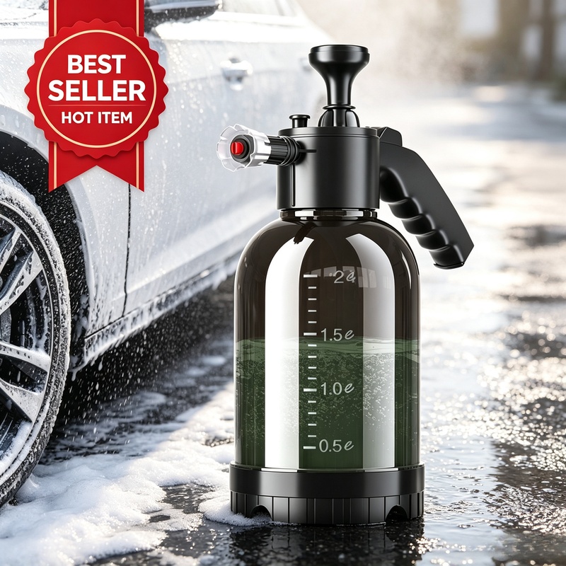 2L Manual Air Pressure Snow Fo - Pressure Washer Foam Gun review and price
