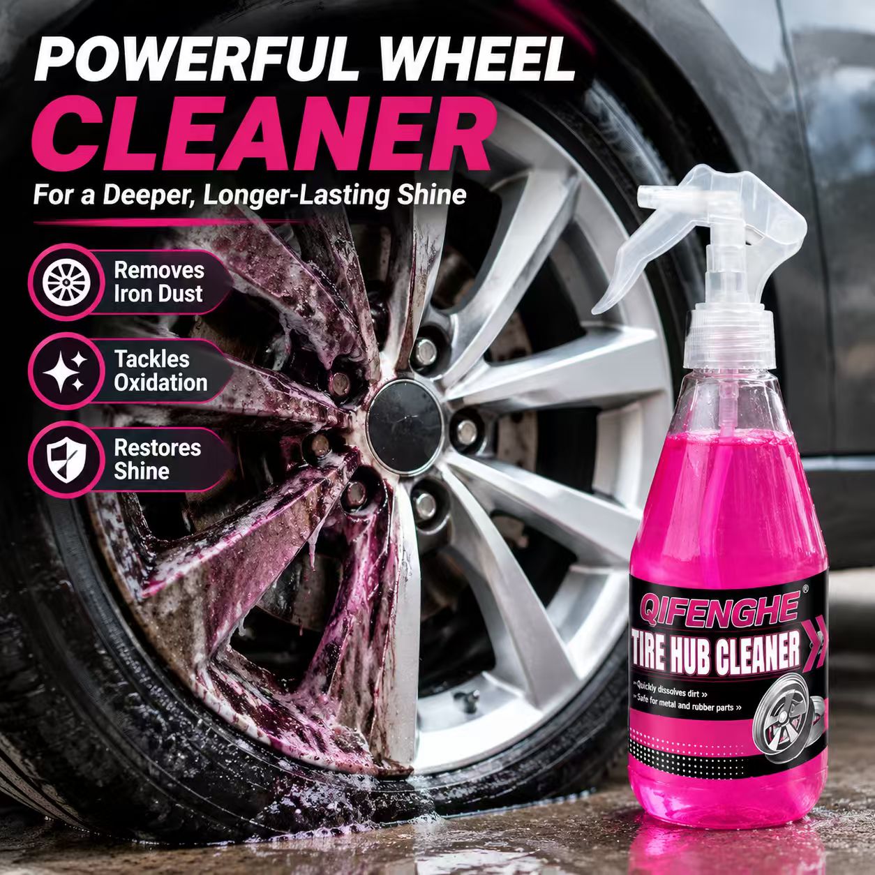 Powerful Wheel Cleaner Spray R - Wheel Cleaner Alloy review and price